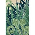 thumbnail image 2 of McCavitt, Naomi 13x18 White Modern Wood Framed Museum Art Print Titled - Fiddlehead Waltz II, 2 of 4