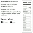 thumbnail image 4 of Alfalfa Sprouting Seeds, 10 Pounds — Kosher, Sproutable, Raw, Vegan — by Food to Live, 4 of 8