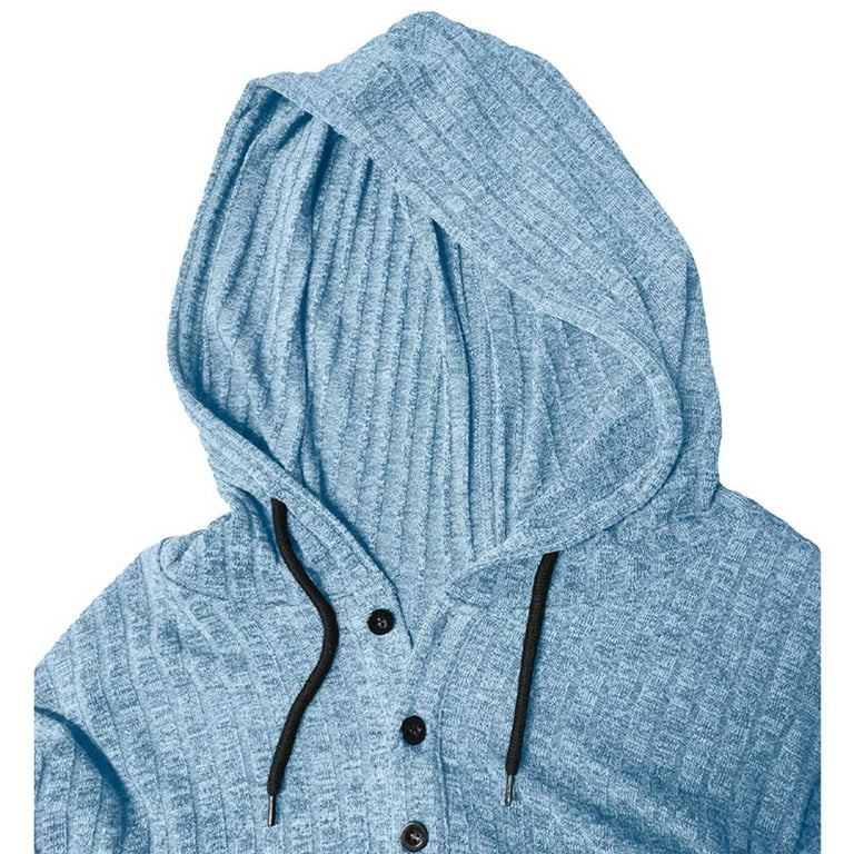 XuJwPNcy Men's Causal Pullover Hoodie Lightweight Solid Color