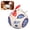 Blue, variant on FKSZLL Ceramic Salt Cellar with Lid and Spoon 13 OZ Large Chicken Shape Salt Jar Holder for Counter Coffee Sugar Spice and Candy Container for Countertop,Green