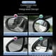 thumbnail image 4 of Espejo retrovisor para coche, espejo retrovisor con forma de ceja para lluvia, espejo retrovisor pequeño redondo, pegatina para lluvia, protector contra lluvia, espejo auxiliar para puntos ciegos de, 4 of 5