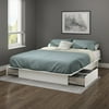 South Shore SoHo Storage Platform Bed with 2 Drawers, Queen