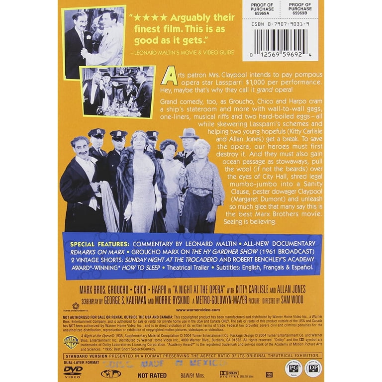 その他 Astronome: Night at the Opera [DVD] [Import] A Night at the Opera [DVD] - Walmart.com
