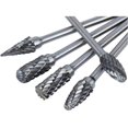 thumbnail image 4 of Juego de fresas rotativas de carburo de tungsteno de 10 piezas con cabezal de molienda para herramientas rotativas Dremel, perforación y pulido de metales, 4 of 5