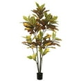 thumbnail image 1 of Vickerman Vickerman 5' en Pot de Cronton Vert et Orange avec 104 Feuilles, 1 of 2