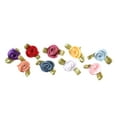 Offray Embellishment, Small Ribbon Hand Made Rose Accessory, 40 Count ...