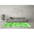 thumbnail image 3 of Ahgly Company Indoor Rectangle Oriental Green Modern Area Rugs, 8' x 12', 3 of 4
