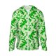 thumbnail image 1 of Fotbe Green Lizard Chaqueta con Protección Solar UPF 50+ para Hombre y Mujer, Camisa con Capucha y Bolsillos-Large, 1 of 7