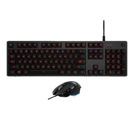 Logitech G413 Gaming Keyboard + G502 Gaming Mouse, Value Bundle
