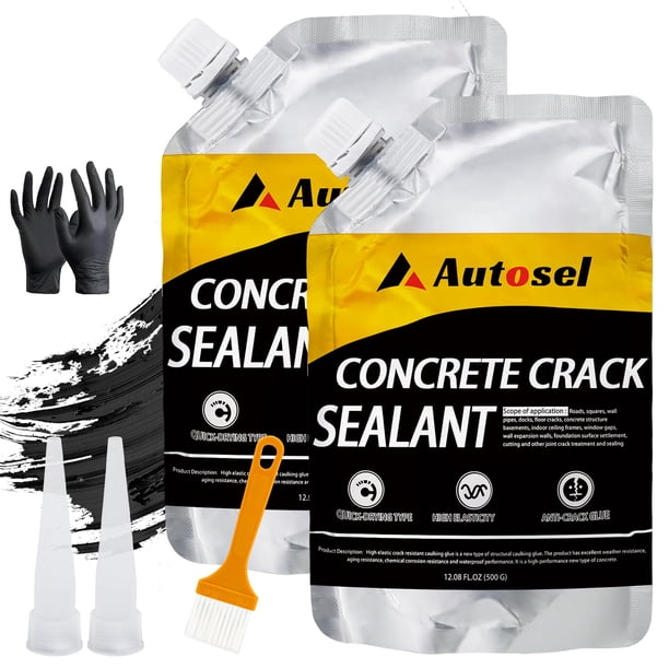 Relleno de grietas para hormigón Autosel Pro Cement Waterproof, 2 ...