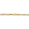 thumbnail image 4 of 14k 3.2mm Semi-solid PavÇ Figaro Chain (Weight: 4.52 Grams, Length: 20 Inches), 4 of 4