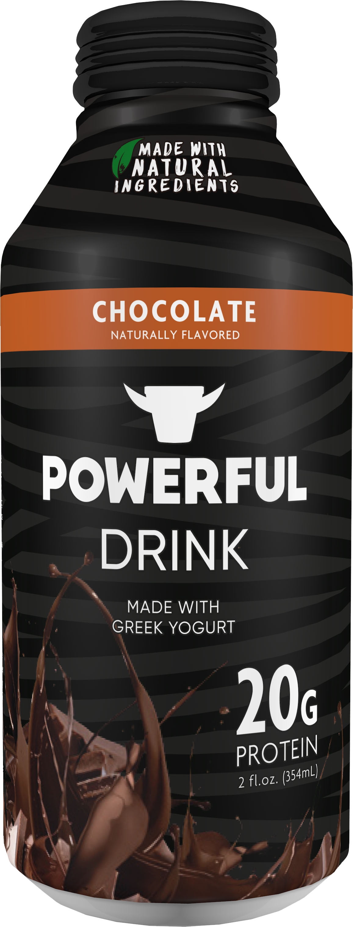 Powerful Chocolate Greek Yogurt Protein Drink, 12 Fl. Oz. - Walmart.com