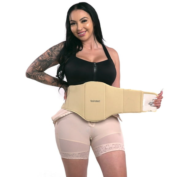 Yesindeed Flat Tummy Post-Surgery Flattening 360 Compression Ab Board Foam (Small)