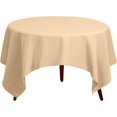 thumbnail image 2 of Square Tablecloth x Charcoal Square Table Cloth for Square or Round Tables in Washable Polyester Great for Buffet Table Parties Holiday Dinner Wedding & More, 2 of 5