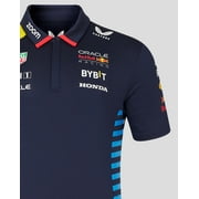 Red Bull Racing F1 Mens 2024 Team Polo Shirt- Navy