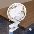 thumbnail image 2 of Lorell, LLR44552, 6" Personal Clip-On Fan, 1 Each, White, 2 of 5
