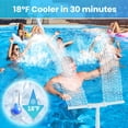 thumbnail image 2 of Fuente para Piscina AquaJoyer con Rociado Doble y Enfriamiento de Agua de 10-20°C, 2 of 8
