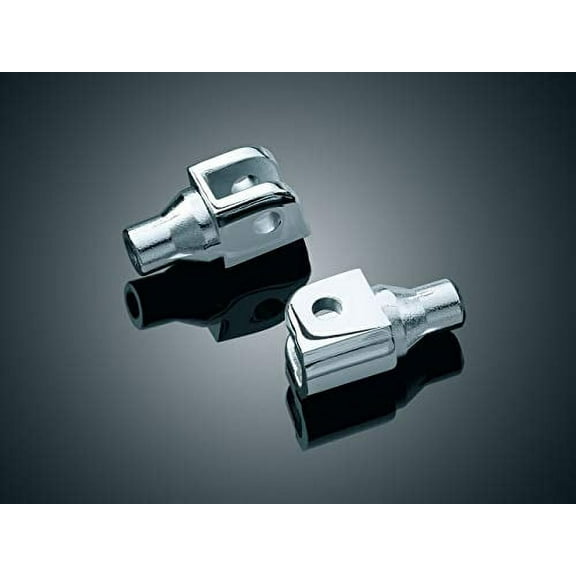 Kuryakyn 7939 Motorcycle Footpeg Component: Tapered Peg Adapters for Can-Am