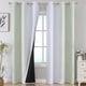 thumbnail image 1 of Juego de cortinas Estelar Textiler gris salvia degradado 107 x 213 cm, 1 of 9