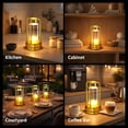 thumbnail image 4 of JIMIMORO Gold LED Cordless Table Lamp, 2000mAh Rechargeable, Touch Control, 3 Color Modes Stepless Dimming, Portable Indoor Outdoor, 4 of 7