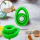 thumbnail image 1 of Molde de galleta de huevo | Cortador de galletas de plástico antiadherente en forma de huevo | Material apto para uso alimentario | Liberación fácil | Para galletas, pasteles, jaleas, pudín, 1 of 7