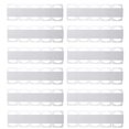 thumbnail image 3 of MasteelfCA 200pcs Self Adhesive Hanging Tabs Hooks Clear Plastic Display Hand Tabs Slot Hole Tab, 3 of 7