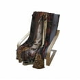 thumbnail image 4 of Western Soft Flannel Fleece Throw Blanket, American West Rodeo Elements with Antique Supplies Retro Artwork Photo, Cozy Plush for Indoor and Outdoor Use, 50" x 70", Brown Beige, by Ambesonne, 4 of 6