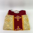 thumbnail image 5 of VERTICILLATA Chasubles,Unisex Church Vestments Priest Clergy Catholic Mass Costume Robe, 5 of 8