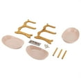 thumbnail image 3 of 3 Tier Fruit Bowl with Bamboo Wood Stand Tabletop Dessert Snack Serving Tray Display Plate, 3 of 24