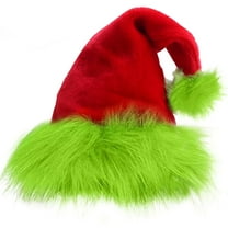 Adult Christmas Decorations Double Layer Christmas Cap