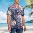 thumbnail image 2 of Lsque Dragon1 pattern Hawaiian Shirt for Men, Unisex Summer Beach Casual Short Sleeve Button Down Shirts-XX-Large, 2 of 9