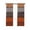 Orange, variant on Brown Grey Blackout Curtains, Light Blocking Print Window Curtains, Vintage Stripe Farmhouse Wood Grain Ombre Thermal Insulated Window Drapes for Living Room Kitchen Cafe 2 Panels, 104"W x 84"L