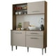 thumbnail image 1 of Mueble de Cocina Compacto Madesa 120cm Marrón/Crema, 1 of 9