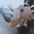 thumbnail image 4 of Rhinoceros Life Size Statue, 4 of 7