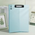 thumbnail image 1 of Outoloxit A4 Standing Clipboard Multi-Function Presentation Writing Board with Clip, Portable Desktop File Folder & Document Holder for Office, School, Meetings, and Study, 16 x 9.2 Inches, 1 of 8