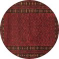 thumbnail image 1 of Ahgly Company Indoor Round Southwestern Brown Country Area Rugs, 7' Round, 1 of 4