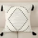thumbnail image 2 of Fundas de almohada bohemias, 2 uds., fundas de almohada en blanco y negro y crema, fundas de almohada decorativas de granja de 18x18, 2 of 5
