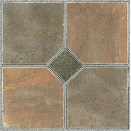 Vinyl Floor Tiles Self Adhesive Stick Flooring Multi Pack Stone