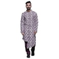 thumbnail image 1 of Atasi Cotton Printed Kurta Set For Men Designer Casual Kurta Pajama Clothing, 1 of 2