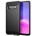 thumbnail image 1 of PANDACO Black Brushed Metal Case for Samsung Galaxy S10, 1 of 2