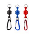 thumbnail image 3 of Toystoory Clips de liberación rápida para pesca, soporte de red con cordón de bobina, mosquetón de escalada para senderismo al aire libre, Type3 NO3, 3 of 6