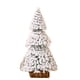 thumbnail image 2 of Árboles de Navidad Miniatura Cubiertos de Nieve - Juego de 4 pinos flocados con bases de madera para decoración de mesa, pueblos y manualidades (15cm, 20cm, 25cm, 29cm), 2 of 6