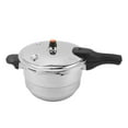 thumbnail image 1 of Pressure Canner, Stainless Steel Aluminum Polished Multifunctional Pressure Pot with Steaming Rack for Electric Gas Induction, 1 of 8