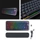 thumbnail image 3 of de Mecánico ámbrico RGB 63 Teclas And de Juego Portátil de Plástico ABS para Accesorios de Juego Estudio Gamer Mujer Negro Macarena teclado mecánico, 3 of 7