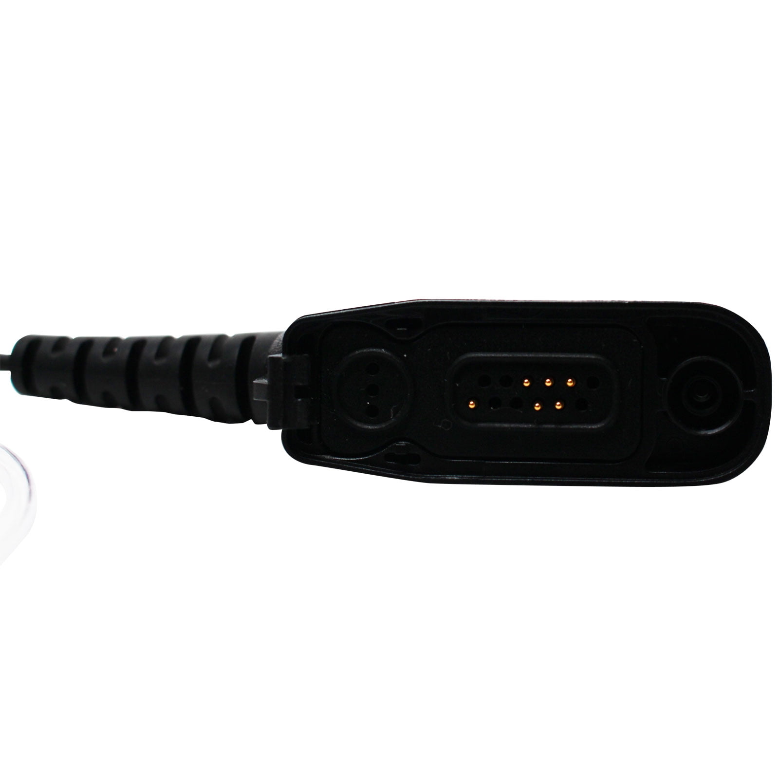 Replacement Motorola APX 6000 FBI Earpiece  with Push to Talk (PTT) Microphone - Acoustic Earphone For Motorola APX 6000 Radio - Headset for Security and Surveillance