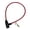 Red, variant on Bike Lock, Bike Lock Cable Coiled Secure Bicycle Lock with 2 Keys Scooter Lock Bike Locks Heavy Duty Anti Theft Bike Cable Lock (1.7 Feet) Scooter/Gate