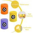 thumbnail image 2 of 12pcs Kids Sweat Absorption Cotton Wrist Brace Protective Wrist Bands Mixd Color, 2 of 5