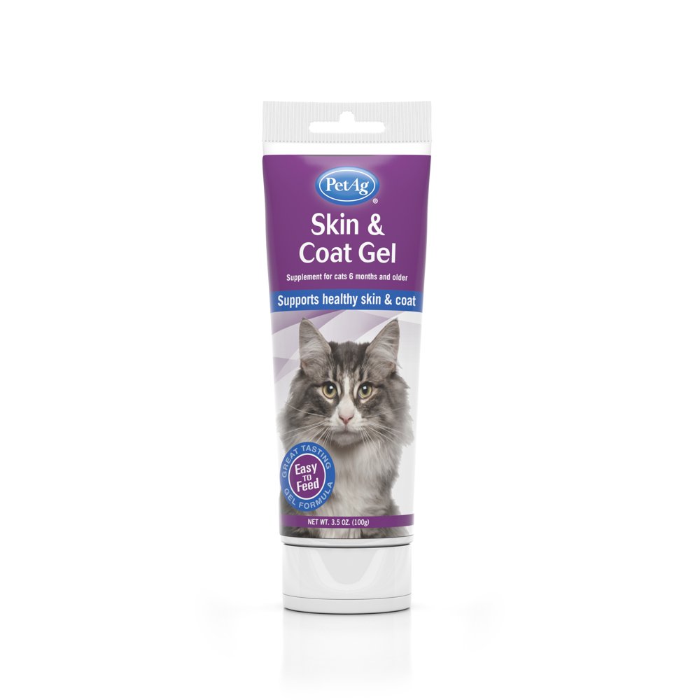 PetAg Skin and Coat Gel for Cats, 3.5 oz.