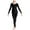 G165-Black, variant on Girls Unitards Gymnastics Long Sleeves Full Body Toddler Ballet Leotards for Kids Costumes