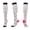 #04_Gray, variant on Unisex 2026 Athletic Compression Socks Gradient Stripe Running Socks Fitness Support Crew Socks Moisture Wicking Sportswear For Hiking Gym